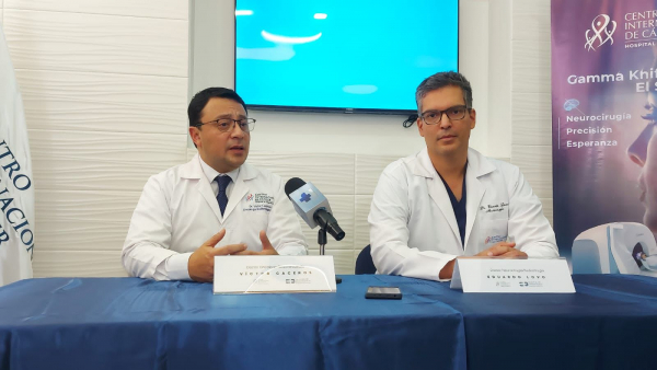 El centro internacional de cáncer del hospital de diagnóstico introduce en el país el primer gamma knife icon de la región centroamericana