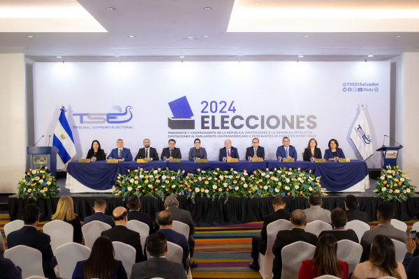 El TSE realiza la convocatoria para elecciones 2024