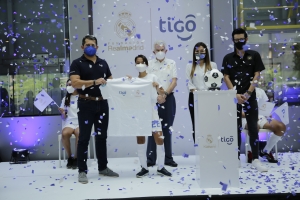 Tigo y Fundación Real Madrid apoyarán a niños, niñas y jóvenes de El Salvador