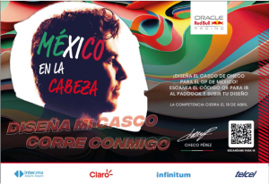 Checo Pérez invita a sus fans a diseñar su casco para el GP de México
