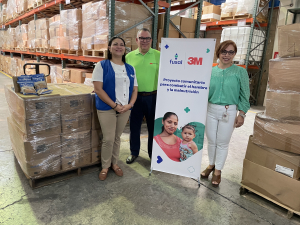 FUSAL y 3M El Salvador distribuirán 1.3 mill. de raciones de alimentos a familias afectadas por tormenta Julia