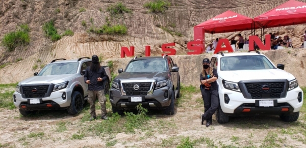 New Nissan Frontier showing its off-road power and endurance in any terrain