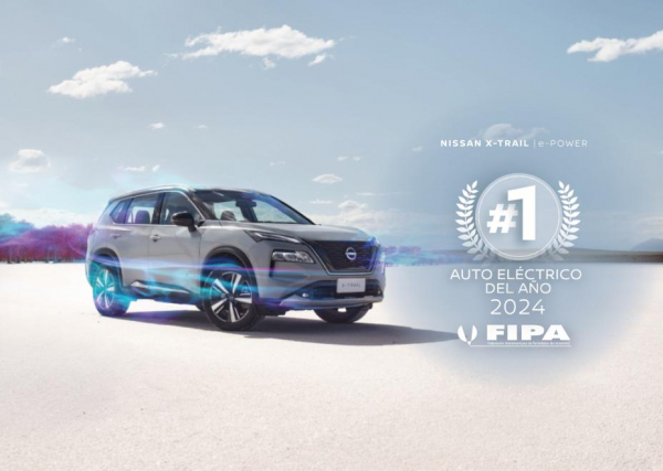 Nissan X-TRAIL e-POWER galardonada como Auto Eléctrico del Año FIPA 2024