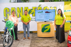 Sistema Fedecrédito held the first drawing of the salvadorans “Gana Fácil&quot; promotion