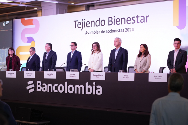 Los más de 39.000 accionistas de Bancolombia recibirán  US$3,4 billones en dividendos
