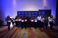 Millicom/Tigo CEO meets with successful "Conectadas" microentrepreneurs