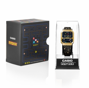 Casio launches PAC-MAN collaboration model with fun, retro style in a digital watch
