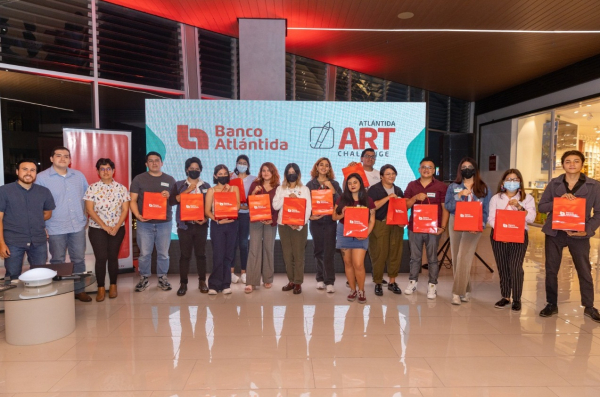 Banco Atlántida une la ilustración digital y la literatura clásica salvadoreña en Atlántida Art Challenge