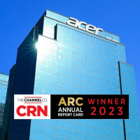 Acer receives CRN's Annual Report (ARC) 2023 award