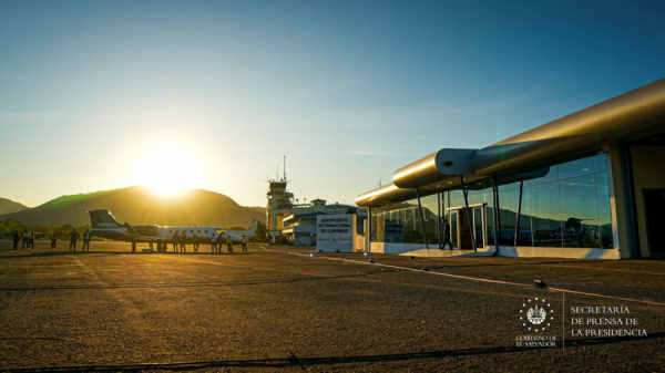 Aeropuerto de Ilopango will be able to receive 40,000 people per year