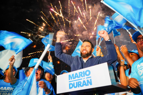 Resounding victory: Mario Durán elected first Mayor of San Salvador Centro