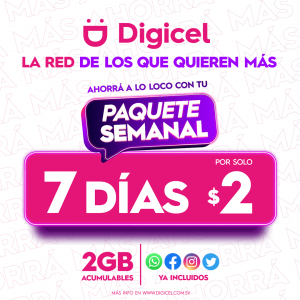 Digicel se convierte en: “La red de los que quieren más”