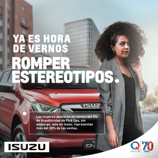 Isuzu potencializa a las mujeres derribando estereotipos: Muchas eligen los pickups como sus vehículos de negocio y de uso personal