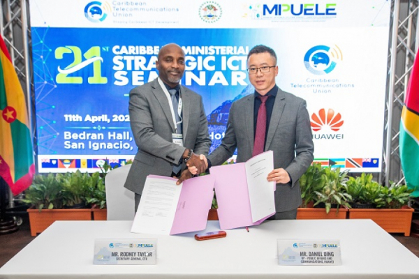 Huawei and the Caribbean Telecommunications Union (CTU) strengthen the road to a more digitized Caribbean