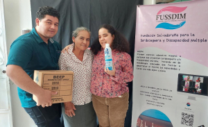 Donation of more than 20,000 units of Beep desinfectante to benefit 7 altruistic institutions in El Salvador