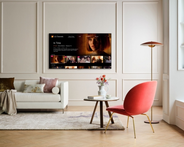 LG Electronics improves content streaming services