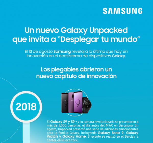 A new Galaxy Unpacked that invites you to &quot;Unfold your world&quot;