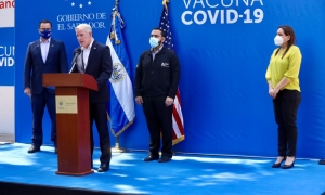 El Salvador recibe donativo de US$2 millones por el Gobierno de Estados Unidos para combatir el Covid-19