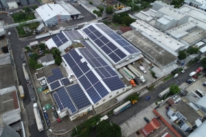 CMI installed 4,500 panels for sustainable food production with renewable energies