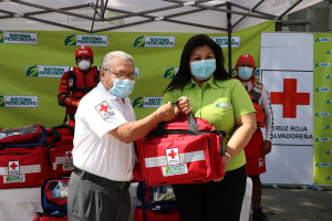 SISTEMA FEDECRÉDITO siempre de la mano con la Cruz Roja Salvadoreña apoyando la ejecución de los planes de contingencia 2022