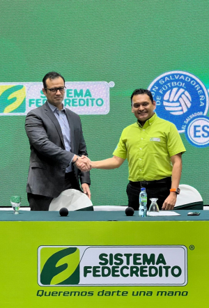 SISTEMA FEDECRÉDITO official sponsor of national soccer teams