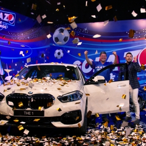 PEPSI entregó carro BMW con su promoción ¨GOLAZO DE PREMIOS¨
