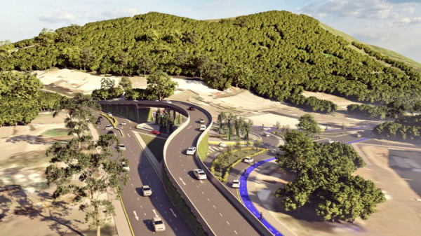 As of thursday 28th, one lane of the Utila roundabout, Santa Tecla, is expected to be opened